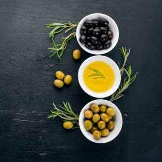 Olives green without stone in oil 2kg IT