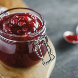 Strawberry jam jar 640g (6Gl) Darbo AT